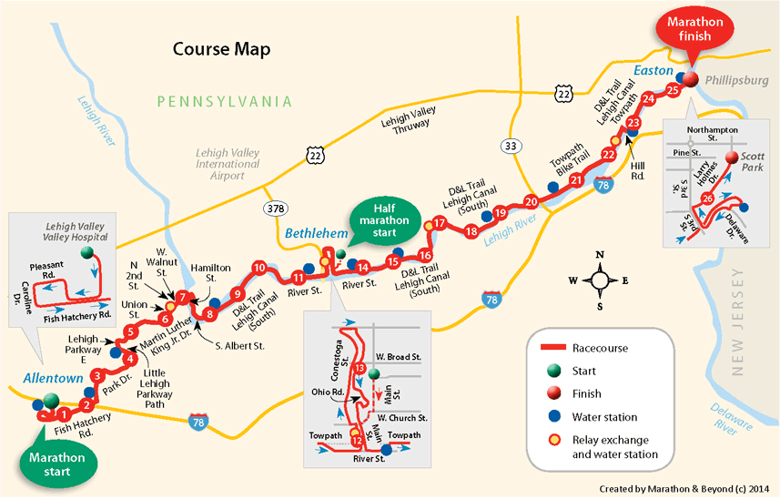 Half Marathon Map
